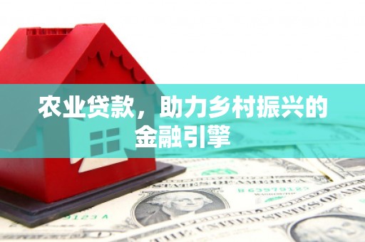 响水农业贷款，助力乡村振兴的金融引擎