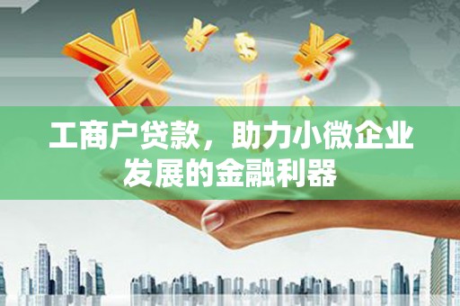 琼中工商户贷款，助力小微企业发展的金融利器