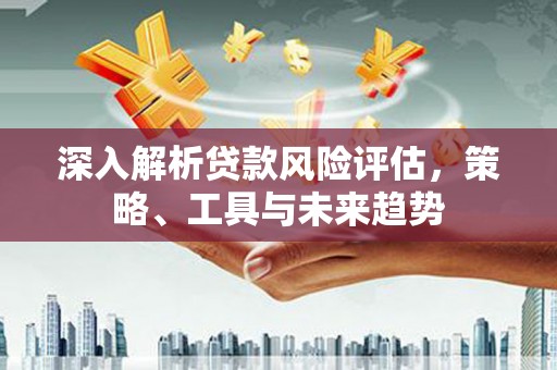 石冈深入解析贷款风险评估，策略、工具与未来趋势