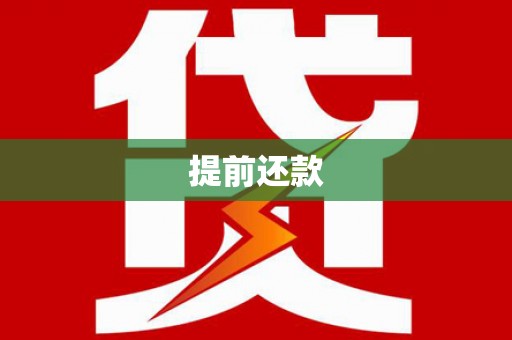 尖石提前还款