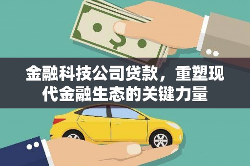 武邑金融科技公司贷款，重塑现代金融生态的关键力量