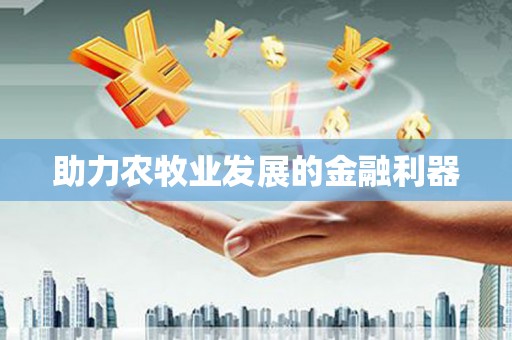 文峰助力农牧业发展的金融利器