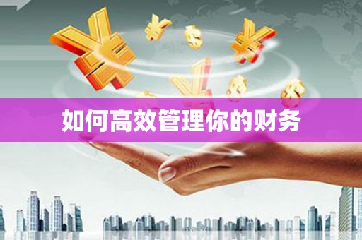 佳木斯如何高效管理你的财务
